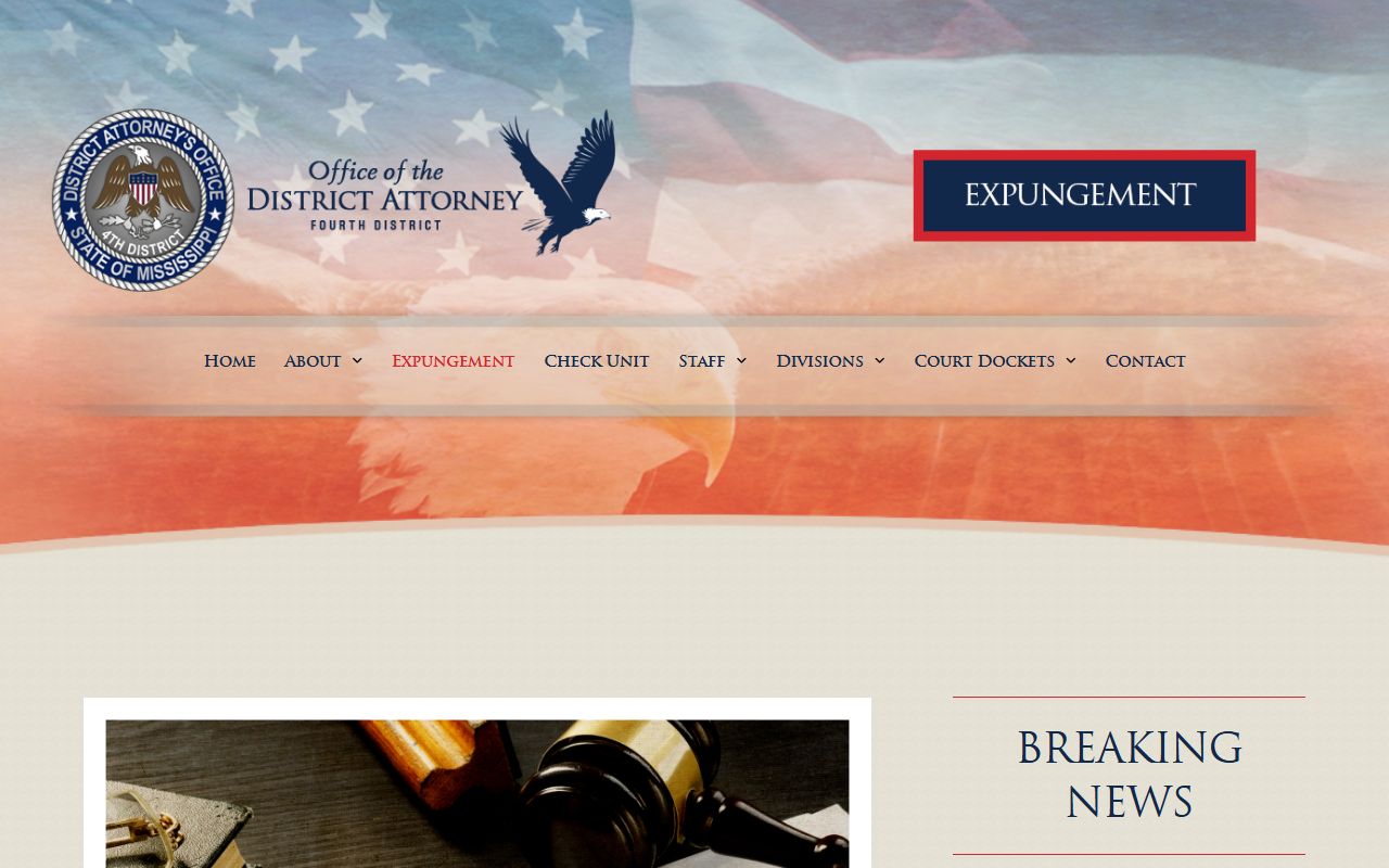 Franklin County criminal court records expungement guidance